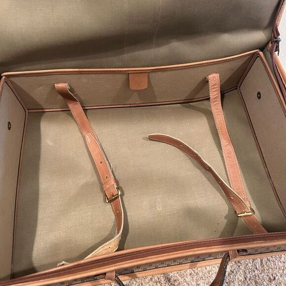 Gucci Vintage Micro GG Monogram Sherry Line Suitcase Luggage with free box - Picture 7 of 16